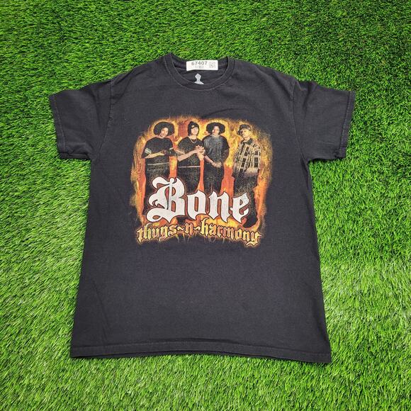 Bone Thugs-N-Harmony Shirt Womens Medium 19x25 Hip-Hop - Picture 1 of 12